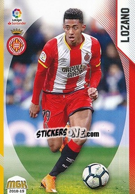 Cromo Lozano - Liga 2018-2019. Megacracks - Panini