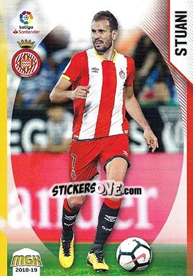 Sticker Stuani - Liga 2018-2019. Megacracks - Panini