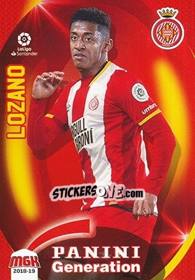 Sticker Lozano - Liga 2018-2019. Megacracks - Panini