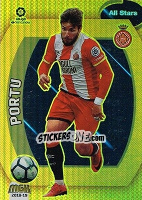 Figurina Portu - Liga 2018-2019. Megacracks - Panini