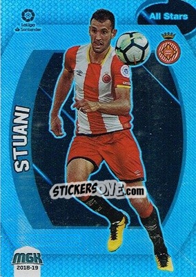 Figurina Stuani - Liga 2018-2019. Megacracks - Panini