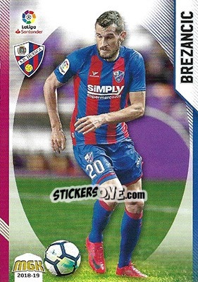 Cromo Brezancic - Liga 2018-2019. Megacracks - Panini