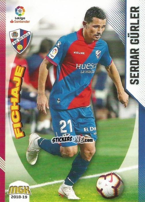 Sticker Serdar Gürler - Liga 2018-2019. Megacracks n. 288 - Panini
