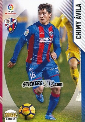 Sticker Chimy Ávila - Liga 2018-2019. Megacracks - Panini