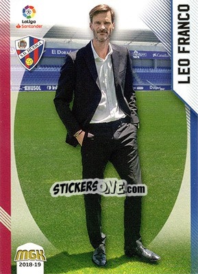 Sticker Leo Franco - Liga 2018-2019. Megacracks n. 292 - Panini