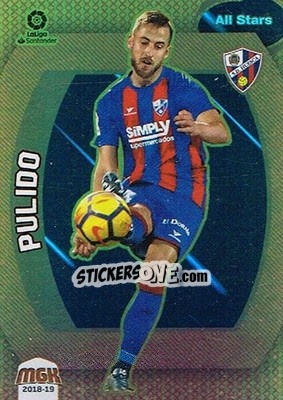 Sticker Pulido - Liga 2018-2019. Megacracks n. 297 - Panini