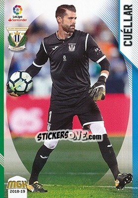 Cromo Cuellar - Liga 2018-2019. Megacracks n. 299 - Panini