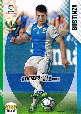 Sticker Bustinza - Liga 2018-2019. Megacracks n. 301 - Panini