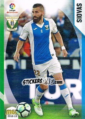 Sticker Siovas - Liga 2018-2019. Megacracks - Panini