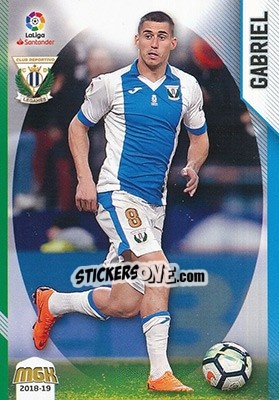 Sticker Gabriel - Liga 2018-2019. Megacracks n. 309 - Panini
