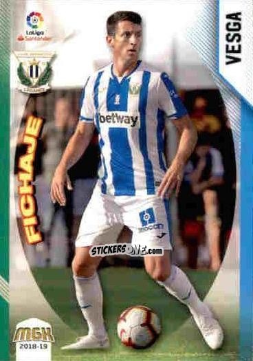 Cromo Vesga - Liga 2018-2019. Megacracks n. 311 - Panini
