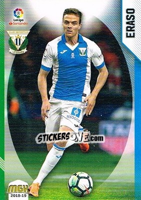 Cromo Eraso - Liga 2018-2019. Megacracks - Panini