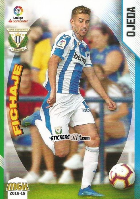 Figurina Ojeda - Liga 2018-2019. Megacracks n. 313 - Panini