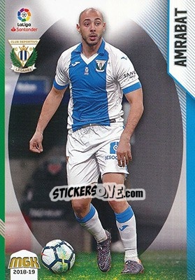 Sticker Amrabat - Liga 2018-2019. Megacracks n. 316 - Panini