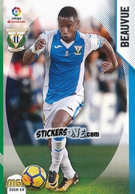 Cromo Beauvue - Liga 2018-2019. Megacracks n. 317 - Panini