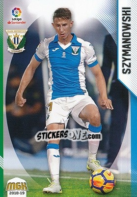 Cromo Szymanowski - Liga 2018-2019. Megacracks n. 318 - Panini