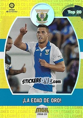 Sticker Edad de Oro - Liga 2018-2019. Megacracks n. 320 - Panini