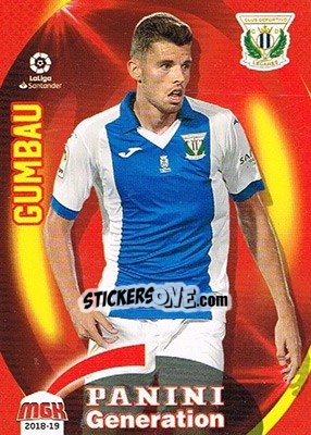 Sticker Gumbau - Liga 2018-2019. Megacracks - Panini