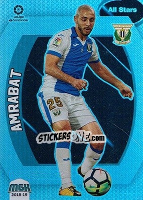 Sticker Amrabat - Liga 2018-2019. Megacracks n. 323 - Panini