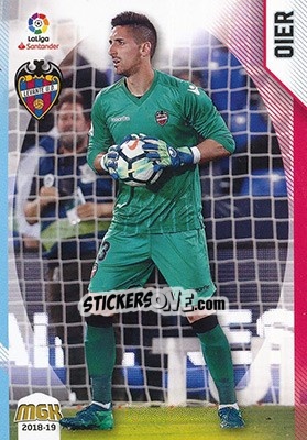 Sticker Oier - Liga 2018-2019. Megacracks n. 326 - Panini