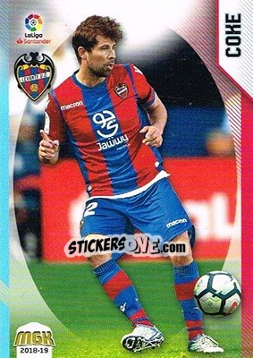 Sticker Coke - Liga 2018-2019. Megacracks n. 328 - Panini