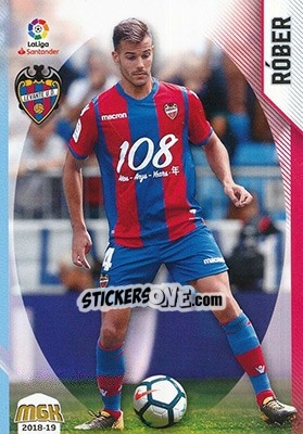 Sticker Róber - Liga 2018-2019. Megacracks - Panini