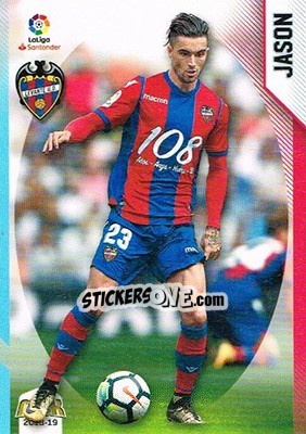 Sticker Jason - Liga 2018-2019. Megacracks n. 339 - Panini