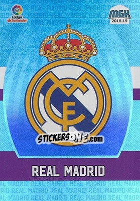 Sticker Escudo - Liga 2018-2019. Megacracks - Panini