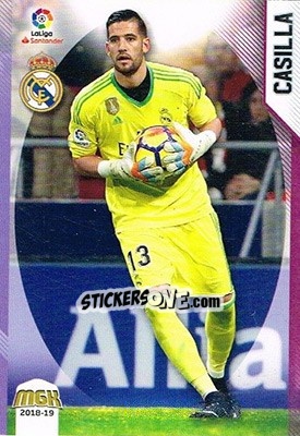 Sticker Casilla - Liga 2018-2019. Megacracks n. 354 - Panini
