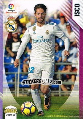 Sticker Isco - Liga 2018-2019. Megacracks n. 367 - Panini