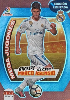 Figurina Marco Asensio - Liga 2018-2019. Megacracks - Panini