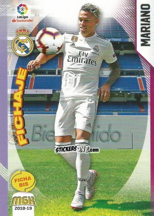 Cromo Mariano Diaz - Liga 2018-2019. Megacracks n. 372bis - Panini