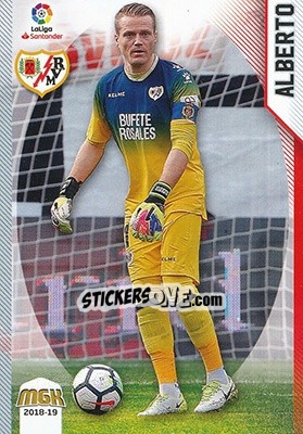 Sticker Alberto - Liga 2018-2019. Megacracks n. 380 - Panini