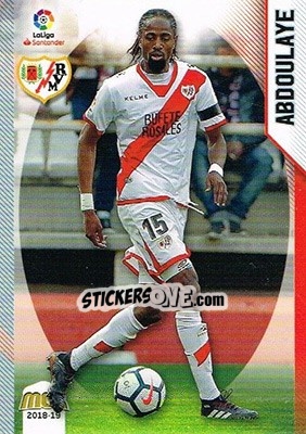 Sticker Abdoulaye - Liga 2018-2019. Megacracks - Panini