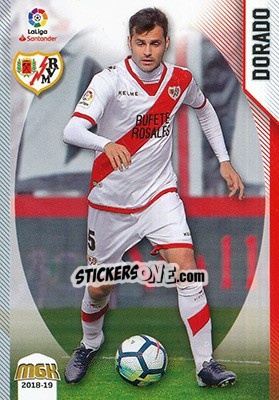 Sticker Dorado - Liga 2018-2019. Megacracks n. 384 - Panini