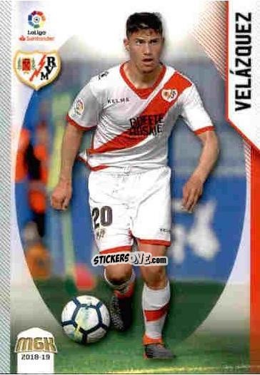 Sticker Velazquez - Liga 2018-2019. Megacracks n. 385 - Panini