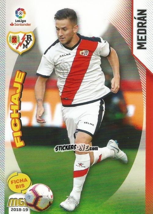 Sticker Medrán - Liga 2018-2019. Megacracks n. 391bis - Panini