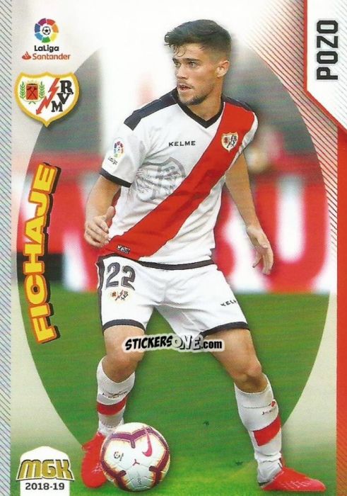 Figurina Pozo - Liga 2018-2019. Megacracks n. 393 - Panini
