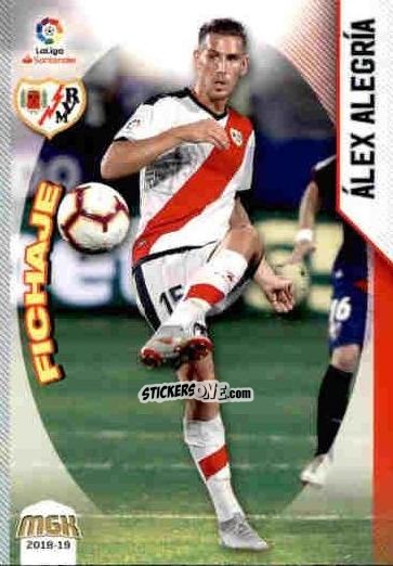 Sticker Álex Alegría - Liga 2018-2019. Megacracks n. 397 - Panini