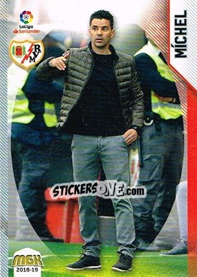 Sticker Michel - Liga 2018-2019. Megacracks - Panini