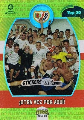 Sticker Otra Vez por Aquí - Liga 2018-2019. Megacracks - Panini