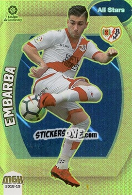 Sticker Embarba - Liga 2018-2019. Megacracks n. 403 - Panini