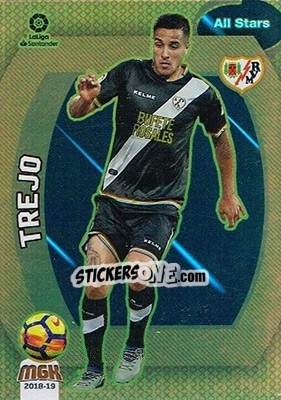 Cromo Trejo - Liga 2018-2019. Megacracks - Panini