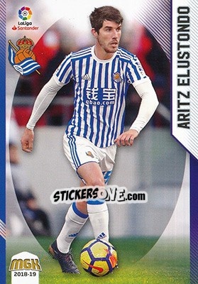 Cromo Aritz Elustondo - Liga 2018-2019. Megacracks n. 410 - Panini