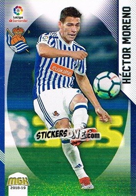 Figurina Héctor Moreno - Liga 2018-2019. Megacracks - Panini