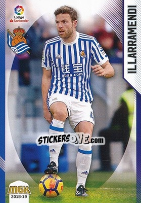 Sticker Illarramendi - Liga 2018-2019. Megacracks n. 417 - Panini