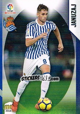 Sticker Januzaj - Liga 2018-2019. Megacracks n. 423 - Panini