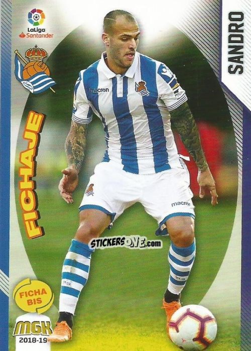 Cromo Sandro - Liga 2018-2019. Megacracks n. 426bis - Panini