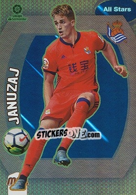 Sticker Januzaj - Liga 2018-2019. Megacracks n. 432 - Panini