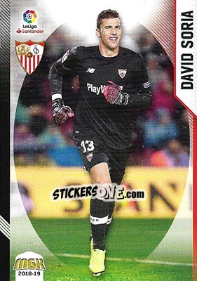 Sticker David Soria - Liga 2018-2019. Megacracks n. 435 - Panini